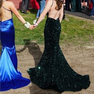 Portia & Scarlett prom dress, green, size 0